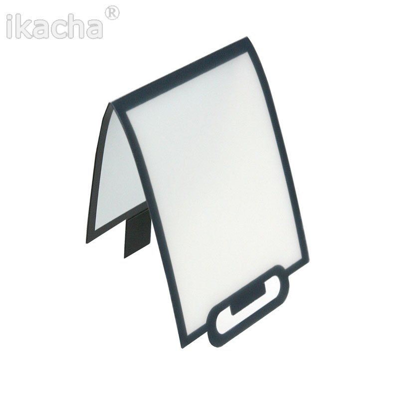 Universal soft screen pop-up flash diffuser for Nikon canon Pentax Olympus