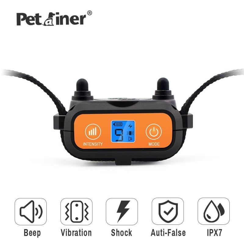 Vòng Cổ Gây Sốc Huấn Luyện Chó Chống Sủa Chống Nước Pet855 Với Sốc/Rung/Âm Thanh