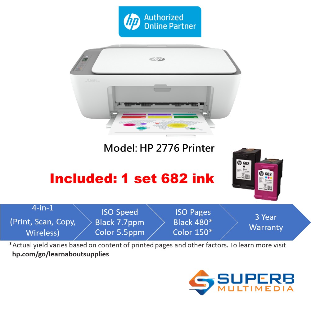 Shop Latest Hp Printer Wireless 2776 