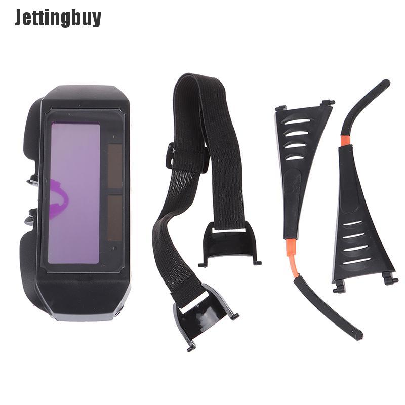[Jettingbuy] Auto Darkening Welding Helmet Automatic Light Change Goggle Glasses