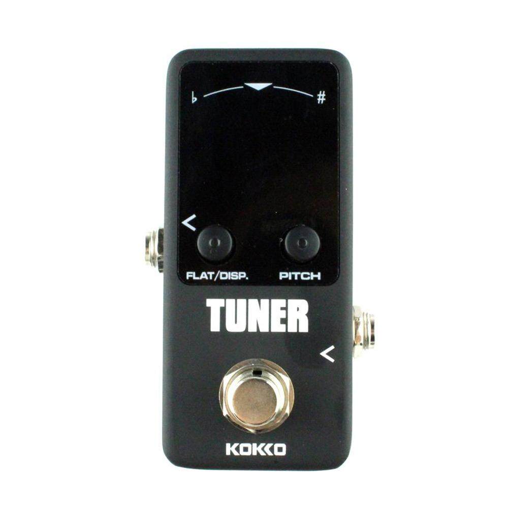 Kokko Đàn Guitar Mini Hiệu Ứng Bàn Đạp Bắt Sóng-Chromatic Tuner Đạp Chân Cao Màu Độ Nét Siêu Nhanh Ổn Định Và Chính Xác bắt Sóng Cho Đàn Guitar Và Bass-FTN2
