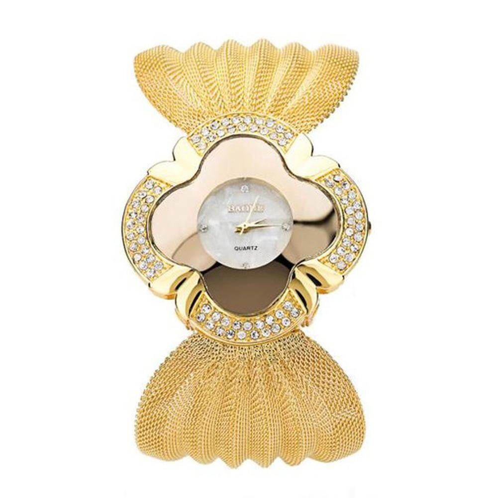 LO Newest Fashion Luxury Women Lady Diamond Bracelet Watch Mirror Luxury Quartz Wristwatch Watches Hot Sale Gifts