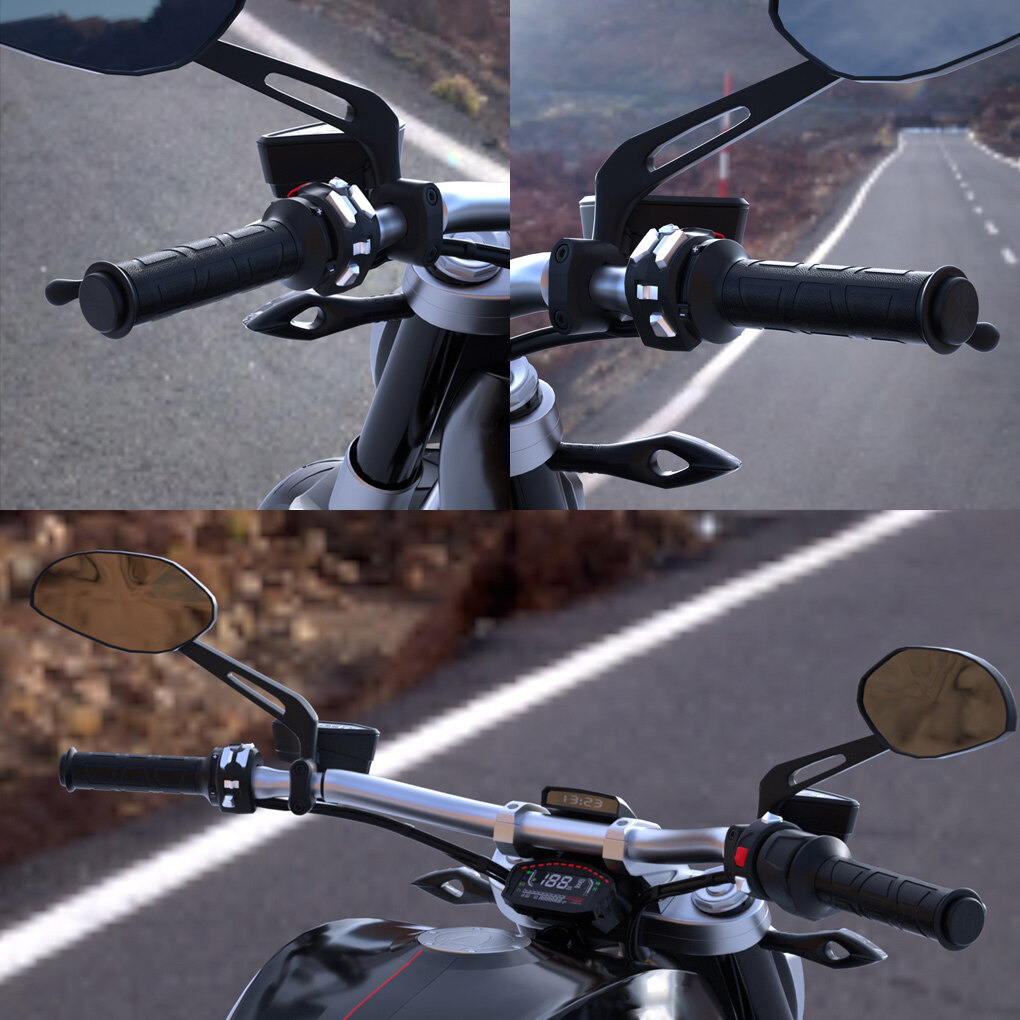 Universal Heated Handlebar Grip Clamp-on Adjustable Temperature Handgrip Hand Warmer Motorcycle Protectors 12V Automobile Parts