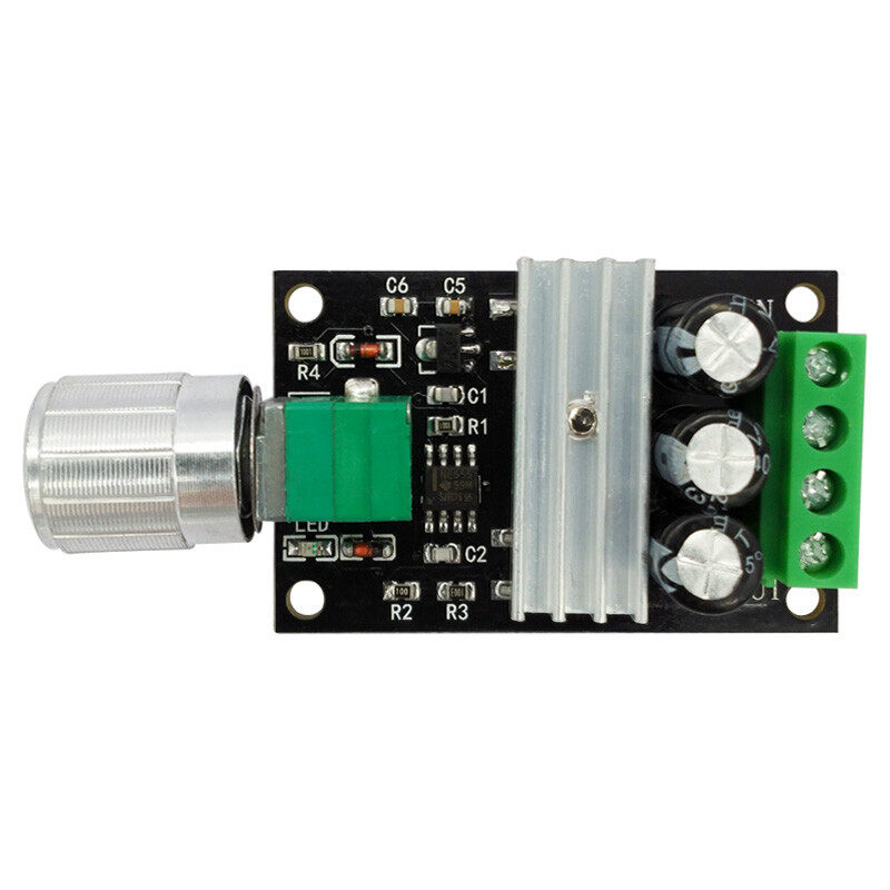 Bộ điều chỉnh tốc độ động cơ công tắc chiết áp PWM DC 6V 12V 24V 28 VDC 3A 80W - INTL