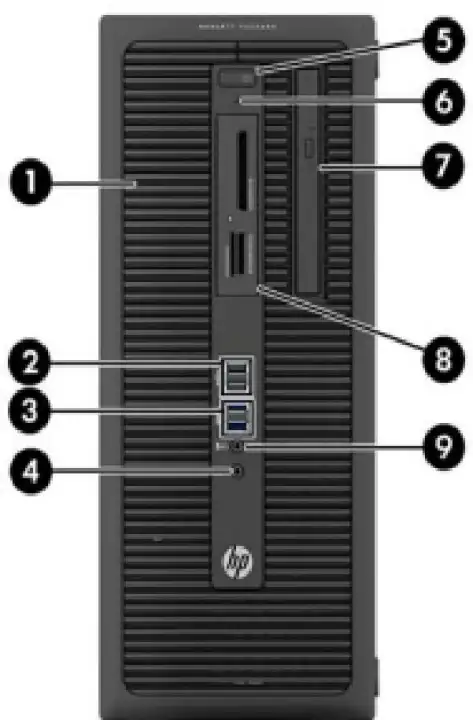 Hp Prodesk 600 G1 Tower I5 8 Gb Ram 1tb Hdd 19 Monitor Business Pc