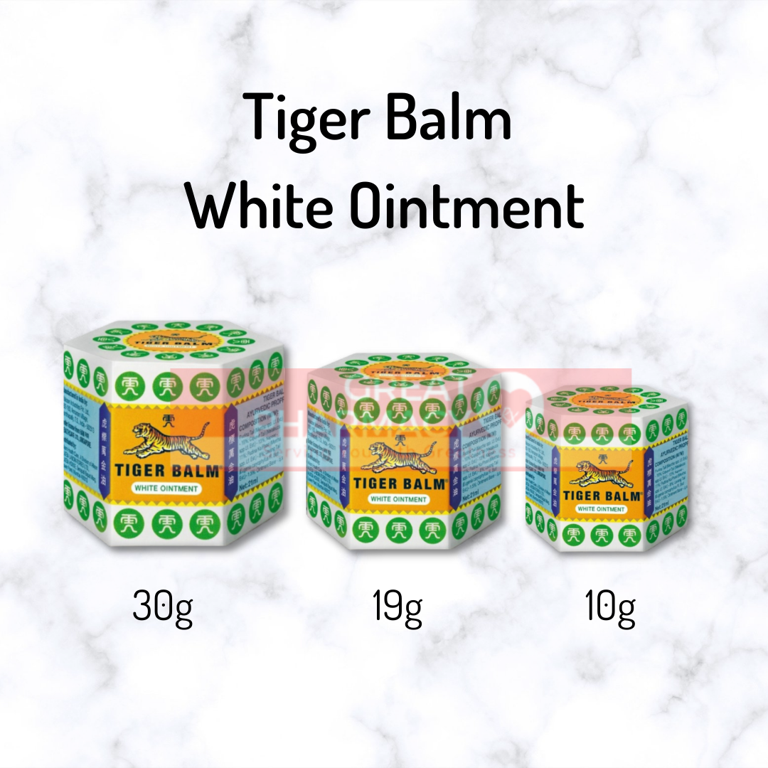 Tiger Balm White Ointment (10g/19g/30g) | Lazada