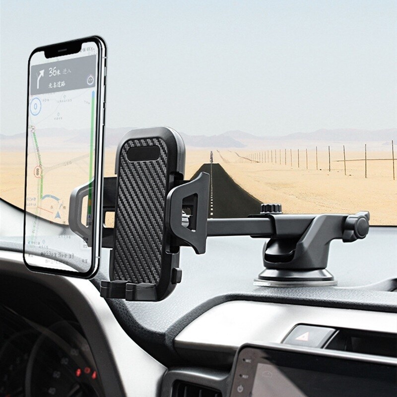 【A NEW】 Car Phone Holder Mobile Handsfree for Dashboard Windshield Vents