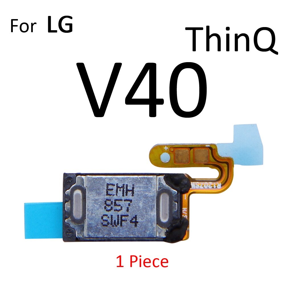 Built-in earphone earpiece top ear speaker flex cable for lg v20 v30 v30s plus v35 v40 v50 v50s v60 thinq repair parts