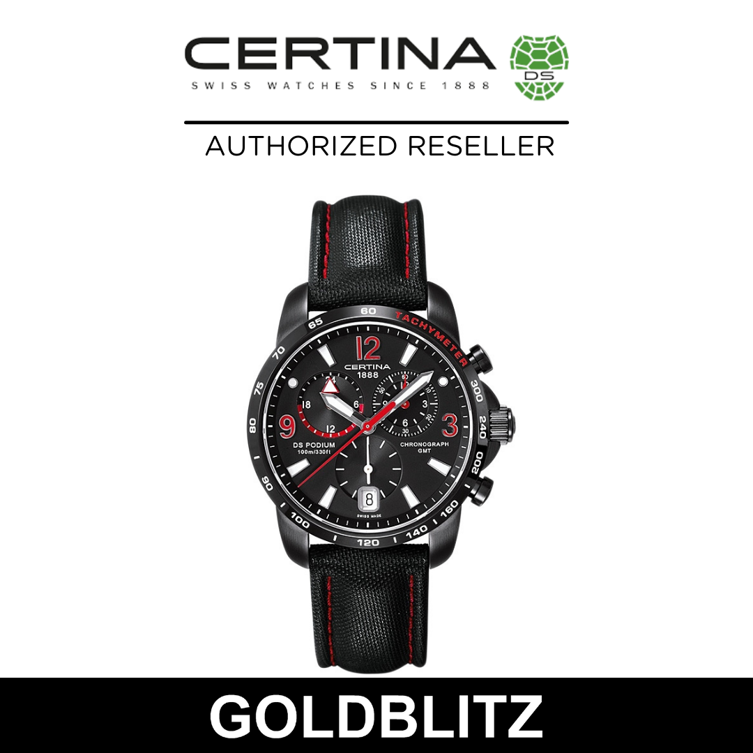 Certina ds podium online big size chrono gmt