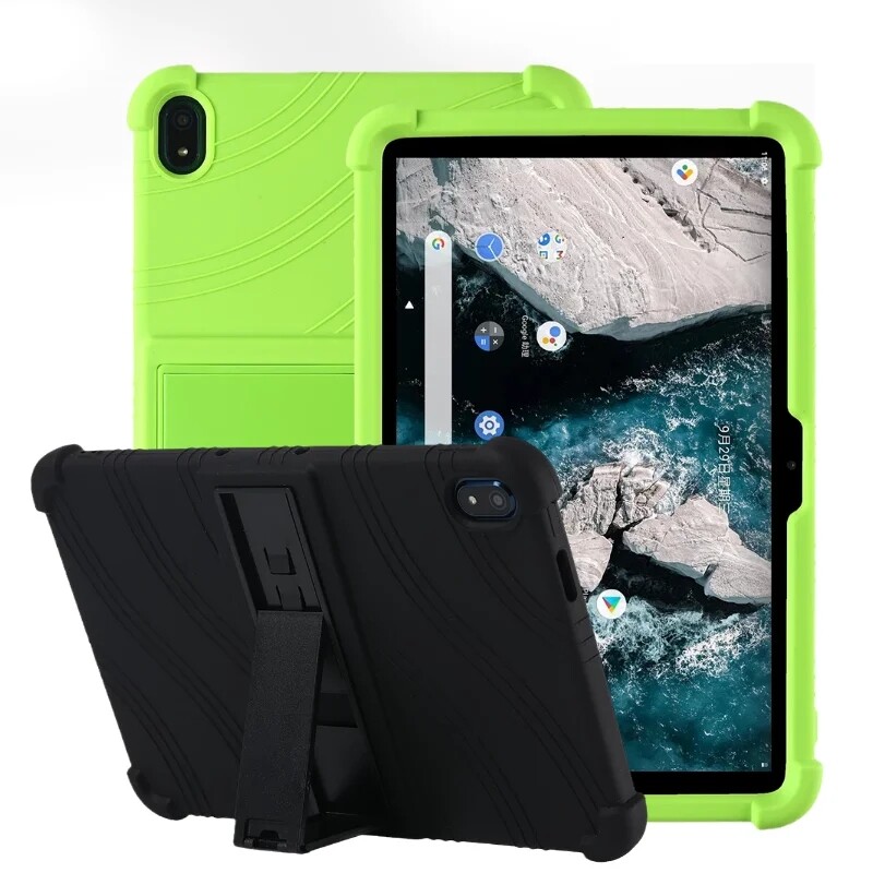 Shockproof silicone case for Nokia T20 10.4 inch anti-drop Bracket cover