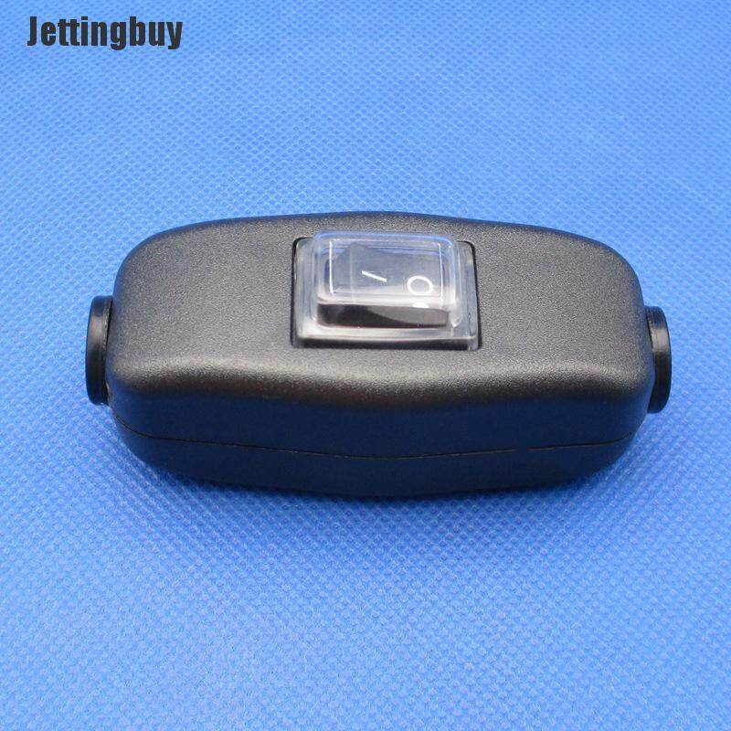[Jettingbuy] Rocker switch Line Midway Switch Appliance Lamp Cord Cable Waterproof Switch 10A