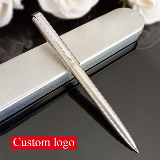 New Come Brand Pen Stationery Custom LOGO Ballpoint Pen Office Supplies Ink Pen As Same As Parker Ballpoint Pen