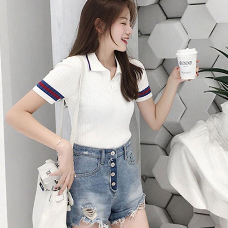 thin collar t shirt
