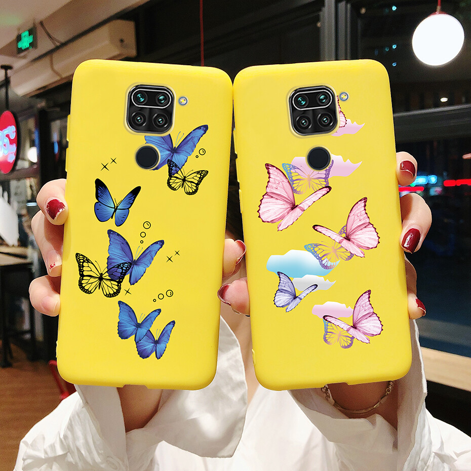 For Xiaomi Redmi Note 9 /Note 9 Pro/ Note 9S Case Cute Sunflower Back Cover Soft Silicone Phone Case
