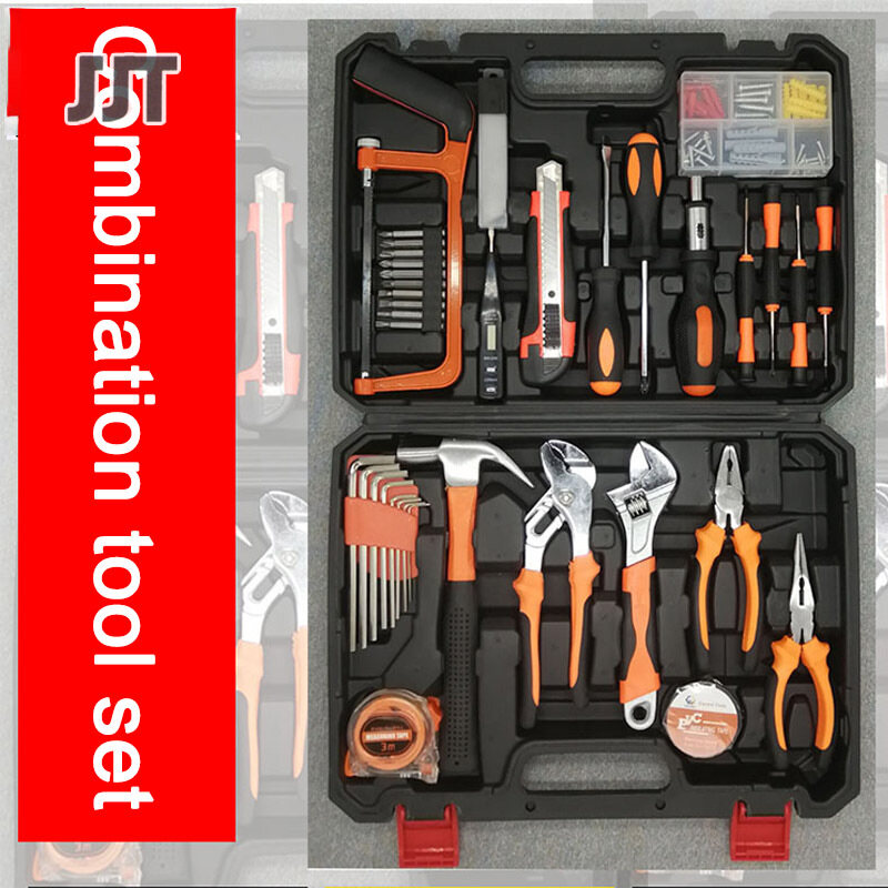 JJT [Miễn Phí Vận Chuyển]Phần Cứng Bộ dụng cụ Kết Hợp Set Hộ Gia Đình Hộp Dụng cụ kết hợp Quà Tặng Nhà Hộp dụng cụ bảo trì