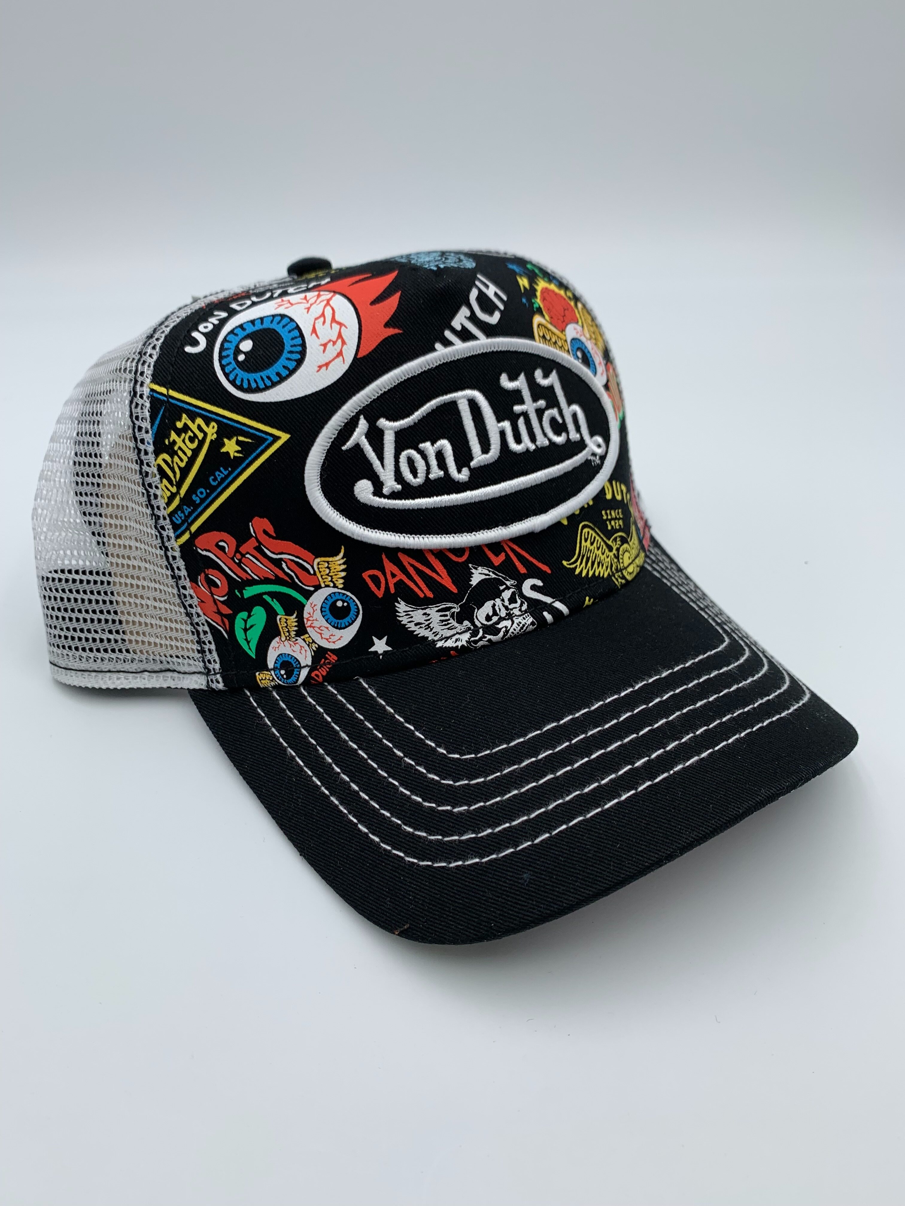 Von Dutch Jax All Over Print Trucker 