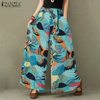 wide leg holiday trousers