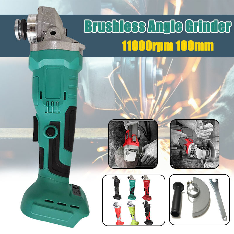 Cordless Lithium Battery Brushless Angle Grinder 18Volt MAX CutOff