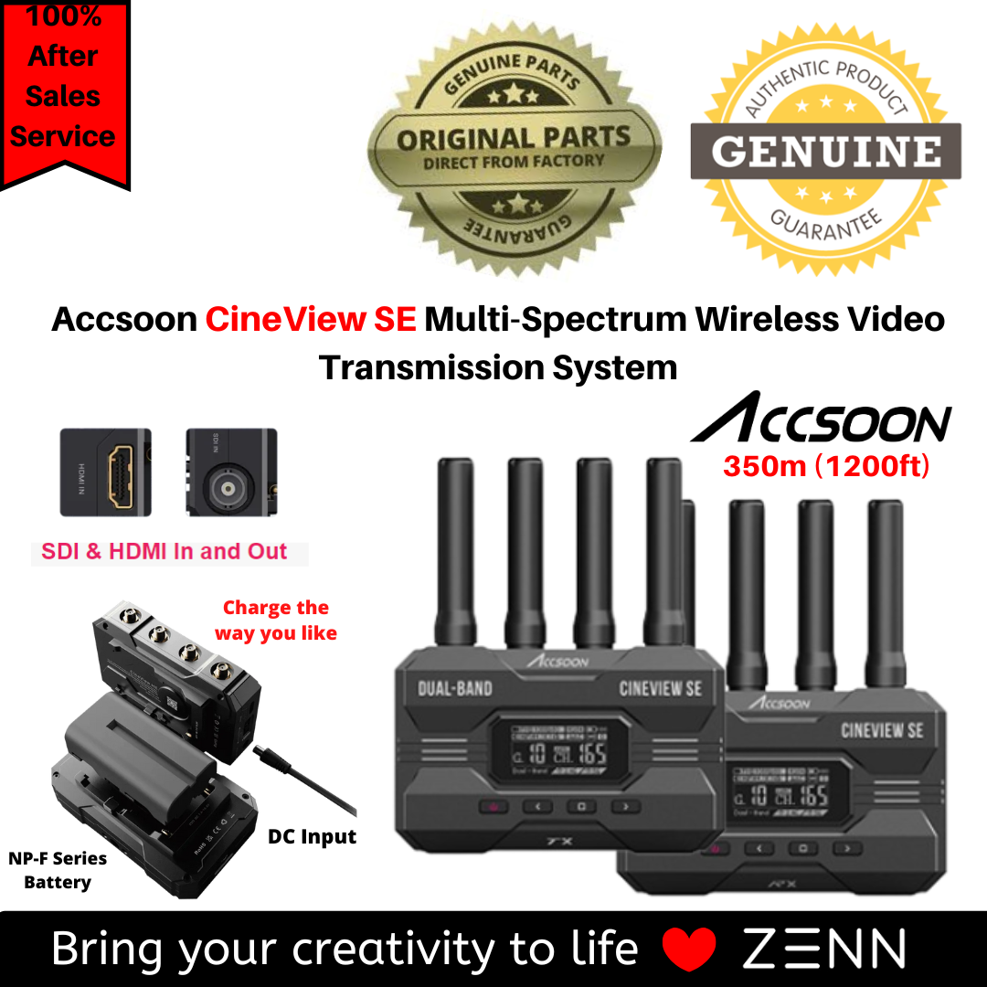 Accsoon CineView SE MultiSpectrum Wireless Video Transmission System