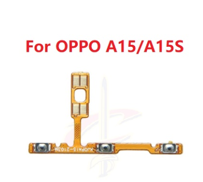 Power button flex for oppo a15 a15s on off switch button