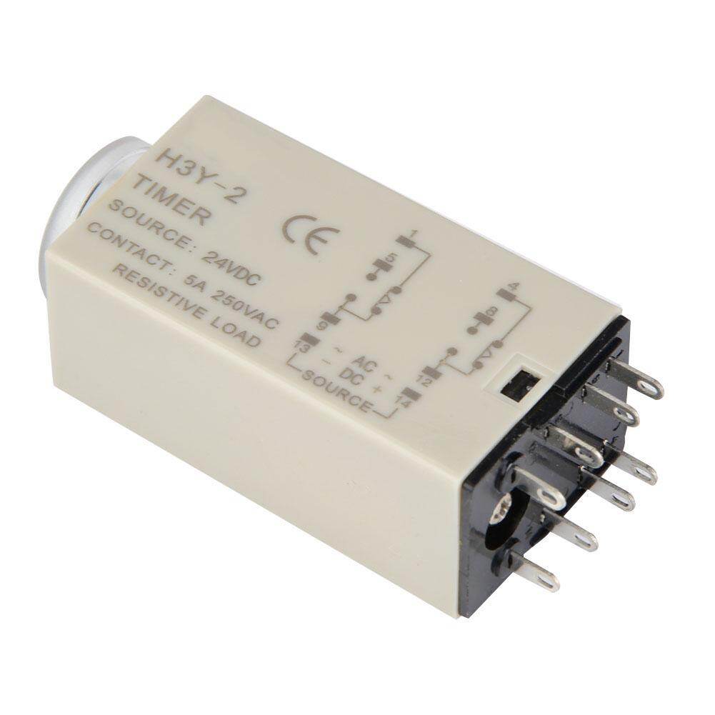 Time Relay 24V DC, H3Y-2 Delay Timer, Time Control Switch 1/3/6/10/30/60S
