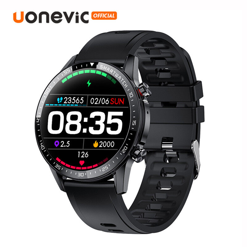 Đồng Hồ Thông Minh Uonevic GT1 PRO Thiner IP68 Bluetooth Không Thấm Nước Âm Nhạc Tin Nhắn Đẩy Theo Dõi Sức Khỏe Đồng Hồ Thông Minh Thể Thao Calorie Thích Hợp Cho Apple / Android
