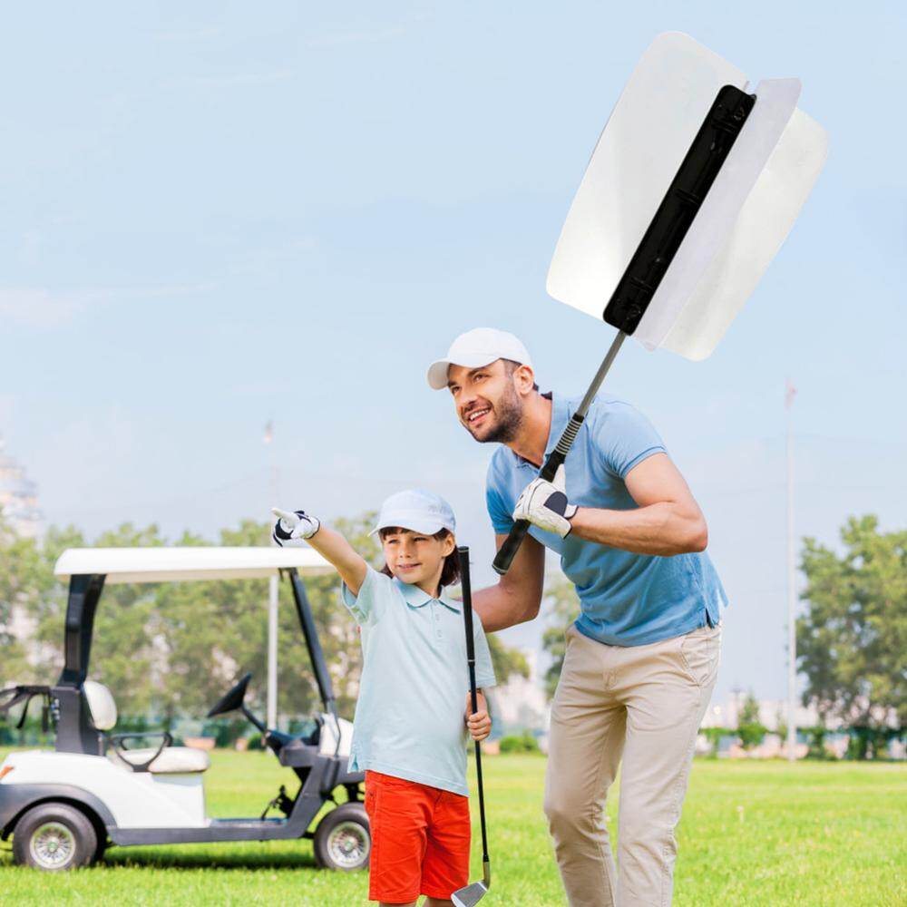 Golf Club Speed Strength Power Trainer Aids Golf Swing Practice Training Fans