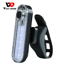 Đèn Hậu Xe Đạp Chống Nước WEST BIKING Đèn Xe Đạp Đường Trường MTB 4 Chế Độ Sạc Được USB