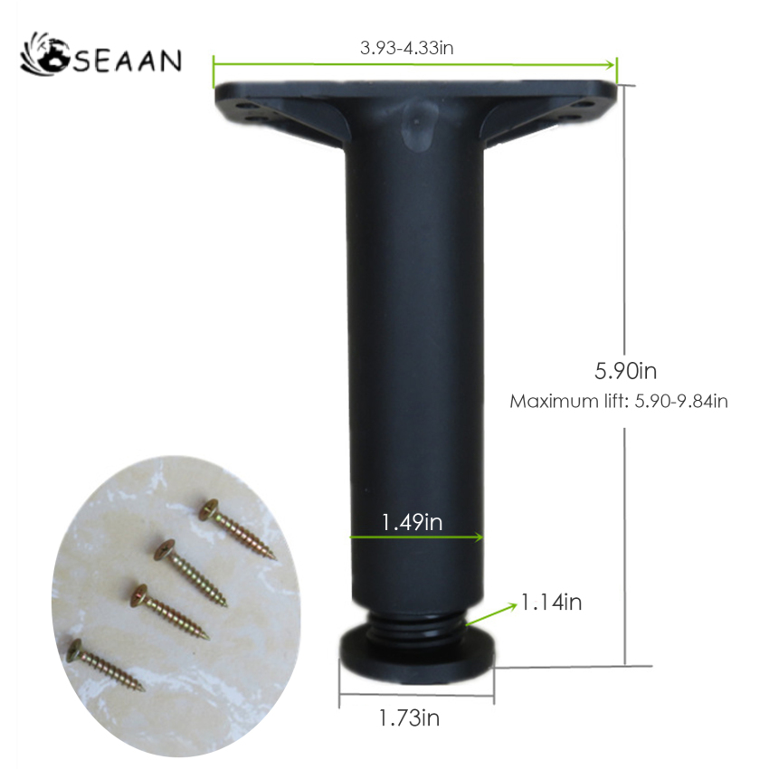 Beam Support Foot Non Solid Wood Bed Board Frame Shelf Rod Bottom Load Bearing Bracket Skeleton Reinforcement Column Plastic