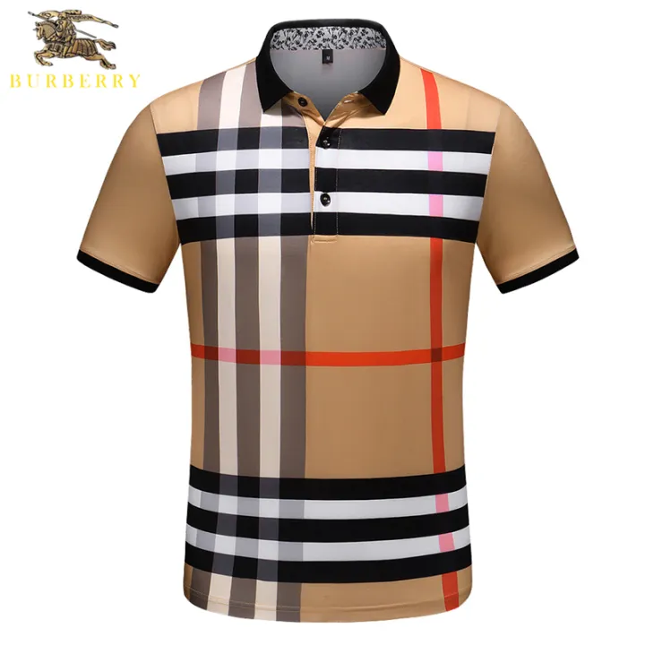 burberry men's polo shirts