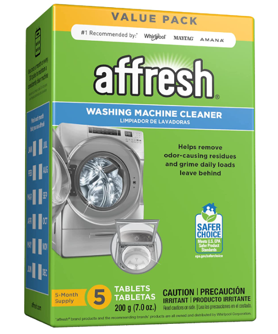 Affresh Washing Machine Cleaner, Cleans Front Load and Top Load Washers ...