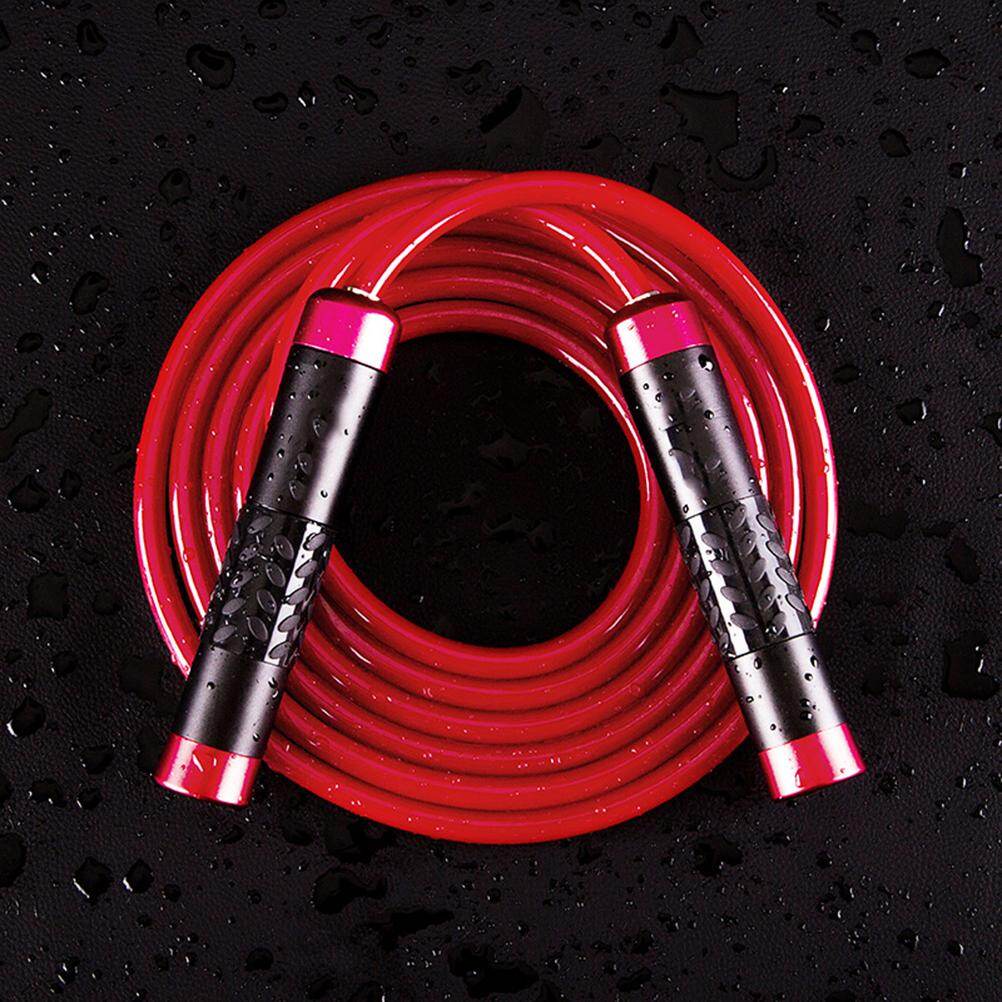 MOVTOTOP Aluminum Alloy Handle Weighted Skipping Rope Adjustable Weight Bearing Jump Rope Fitness Equipment for MMA Workout Training