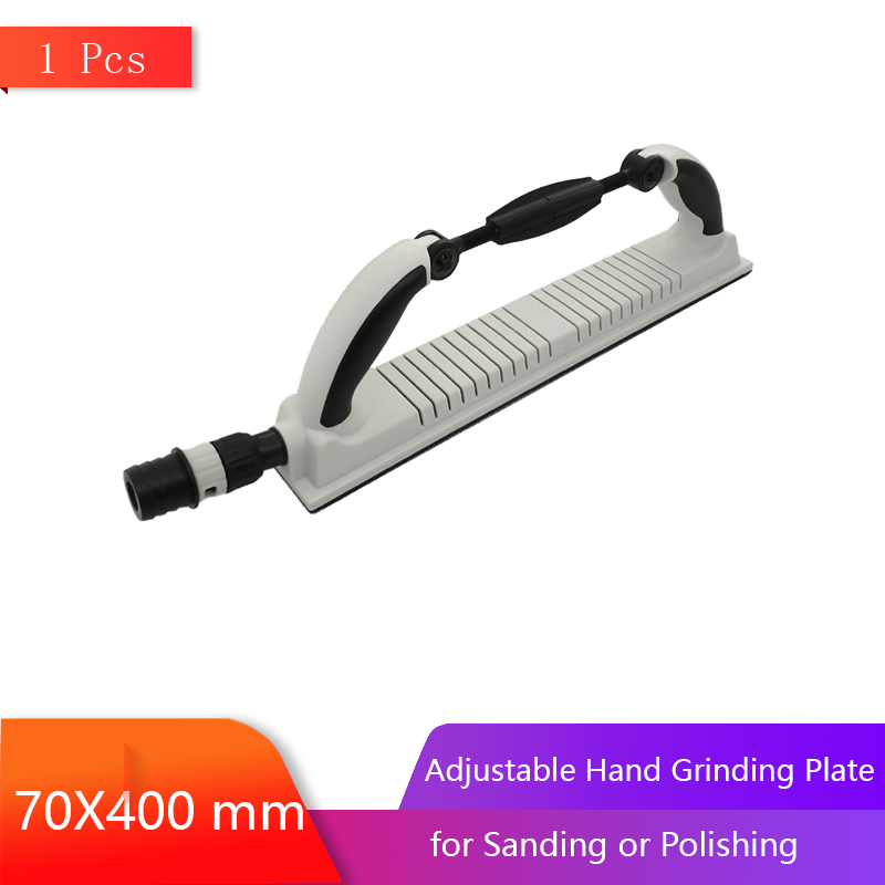 1 Pcs Adjustable Hand Grinding Plate 70X400 mm Hand Sanding Block Dry Grinding Push Board Car Putty Grey Hand Planer For Polishing Auto Woodworking