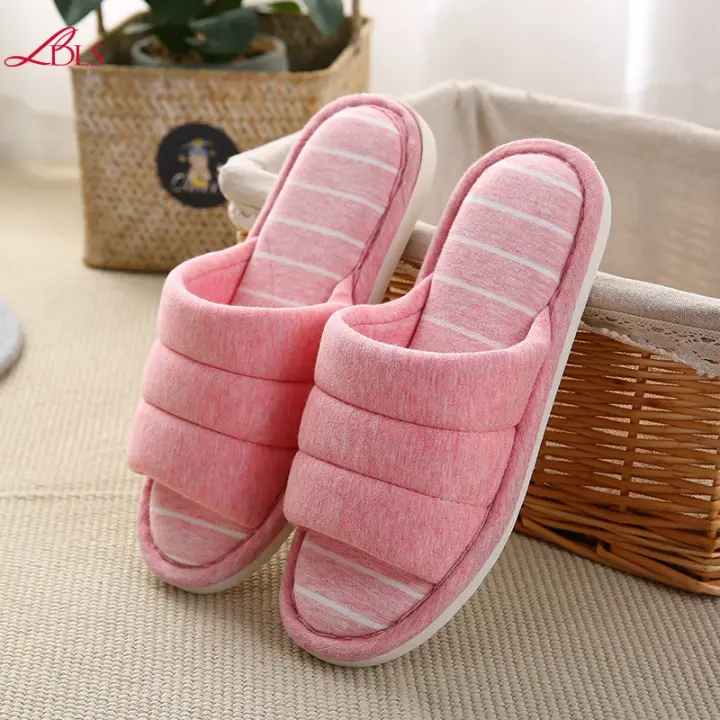 washable open toe slippers