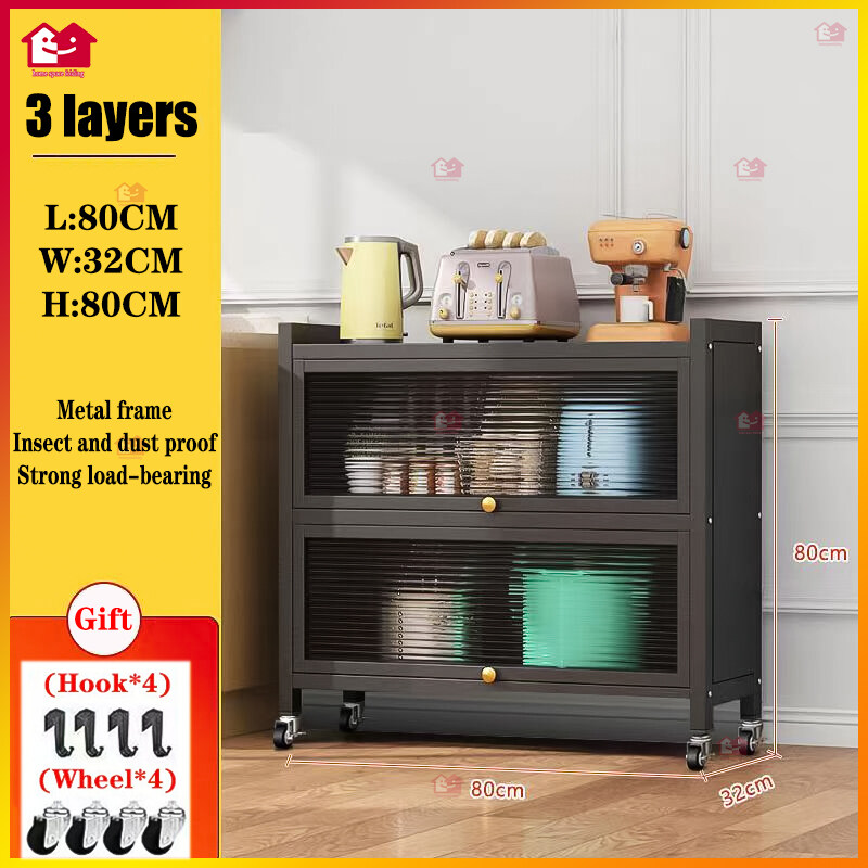 Storage with flip top door/Kitchen Rack/Living Room Rack