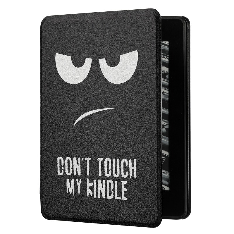 for Smart E-Reader for Case Foldable PU Leather Back Cover for w/ Auto Wake Sleep Function for Kinde Paperwhite 5 2021 1