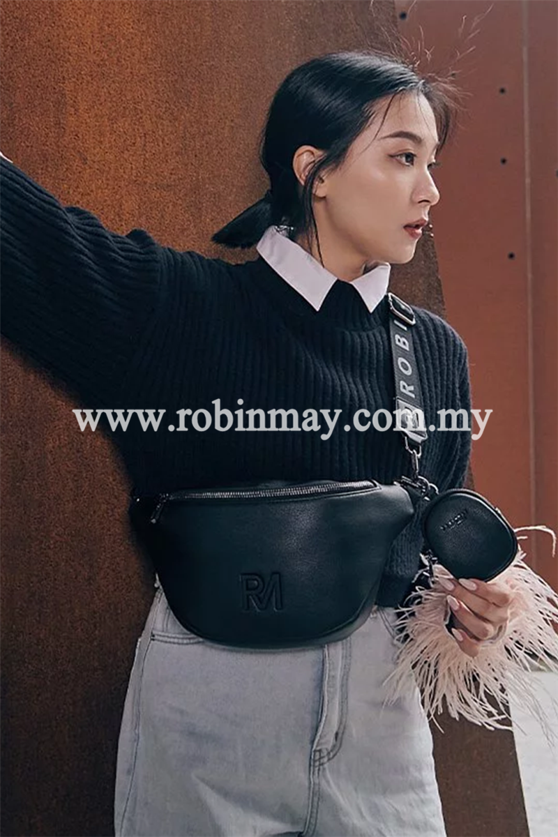 ★ROBINMAY★夢特消光騎士豪華版(M)★2ストラップ付ボディバッグ ROBINMAY - 梦特消光骑士豪华版【M】（2条背带） Nylon Back