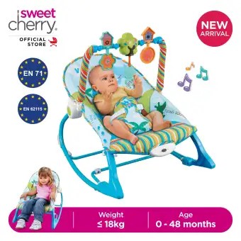 sweet cherry baby bouncer