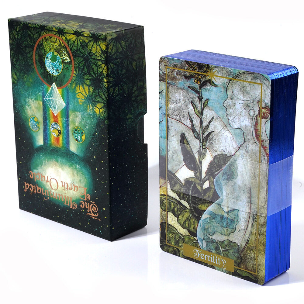 The Illuminated Earth Oracle Card | Standard Big Size 12x7cm