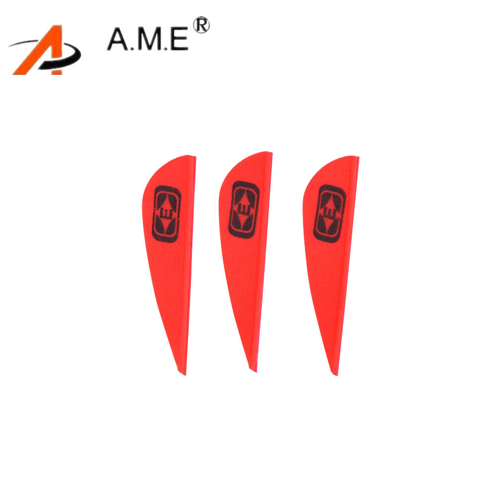 36ชิ้น1.75นิ้ว Vanes ยาง12ชิ้น Nock 12ชิ้นปลายลูกศร100gr สำหรับ ID4.2mm