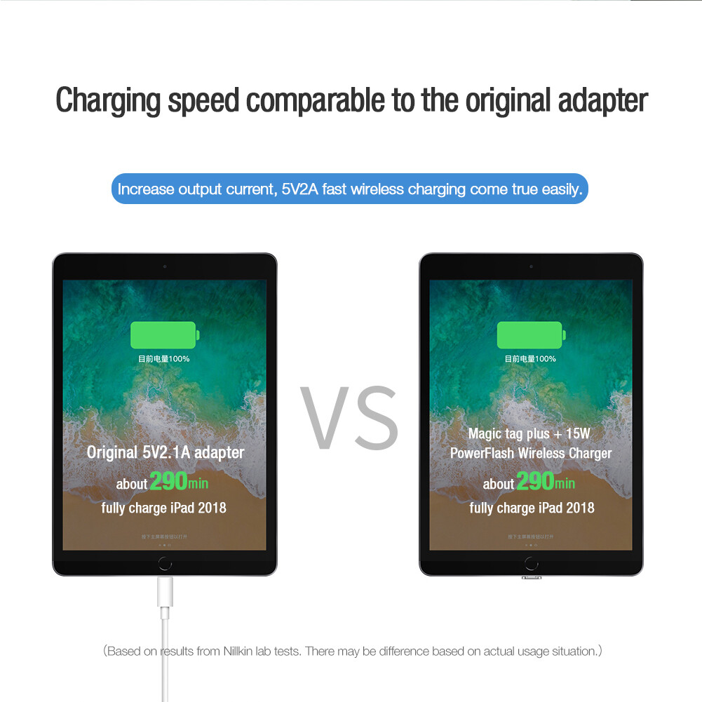 Nillkin Universal QI Wireless Charging Receiver Pad Patch Module Chip Wireless Charger Receiver Adapter for IPAD