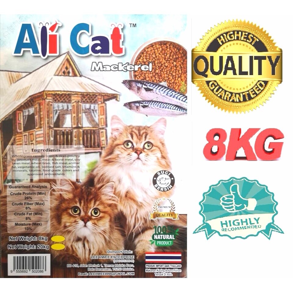 Beli makanan kucing ali cat Pada Harga Terendah  Lazada.com.my