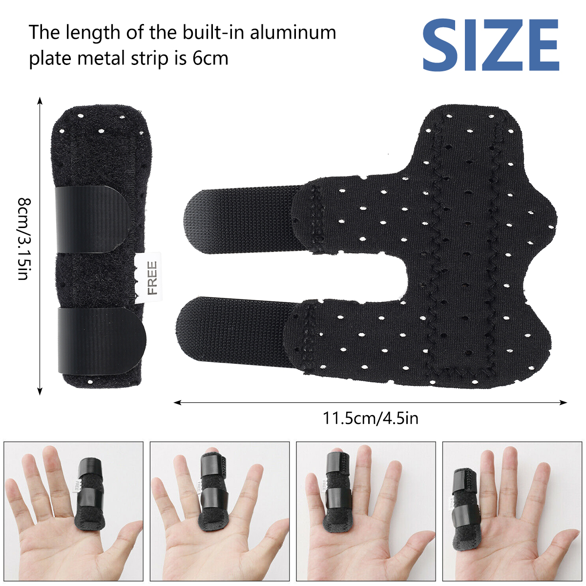 2 Cái Nẹp Ngón Tay Kích Hoạt Nẹp Ngón Tay Mallet Với Đai Cố Định Điều Chỉnh Được Dụng Cụ Duỗi Ngón Tay Để Duỗi Thẳng Ngón Tay Bị Gãy Giảm Đau Khớp Khớp Ngón Giữa Nẹp Ngón Tay Kích Hoạt Ngón Tay Nẹp Ngón Tay Có Đai Cố Định Điều Chỉnh Được