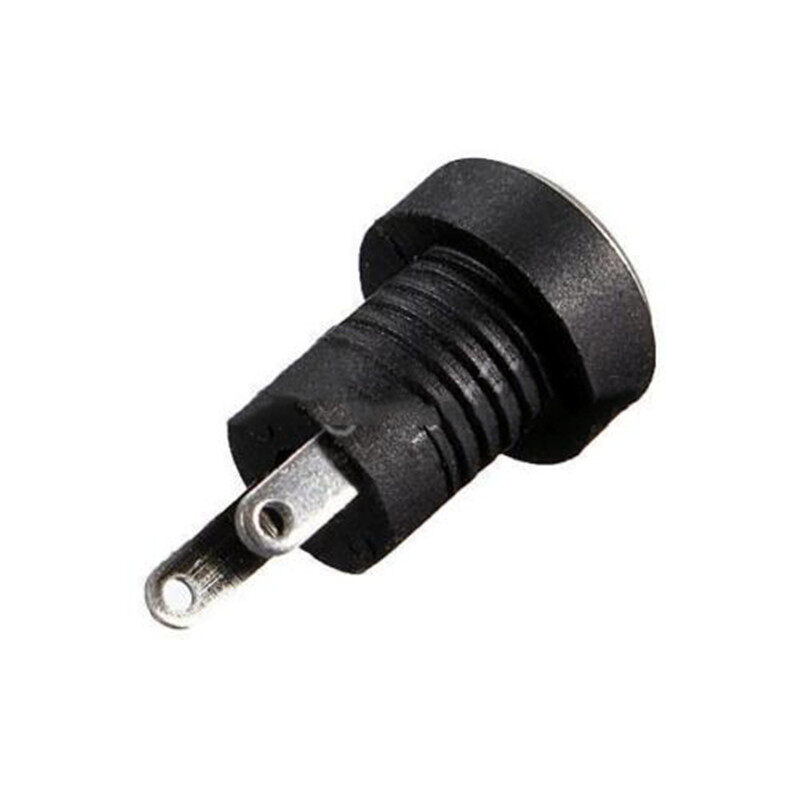 DM 5pcs dc cung cấp điện 5.5 x 2.1mm jack nữ bảng điều khiển gắn kết kết nối