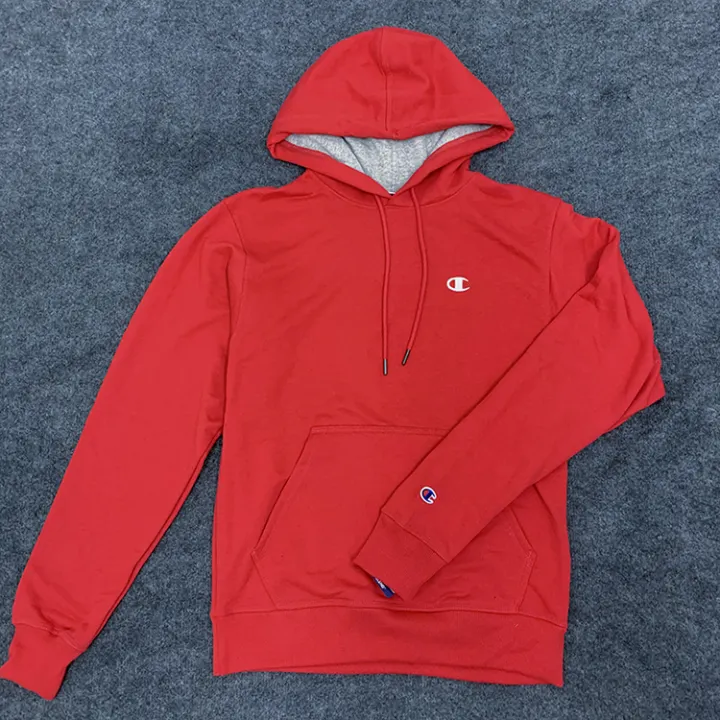 Embroidered pullover hoodie Clearance