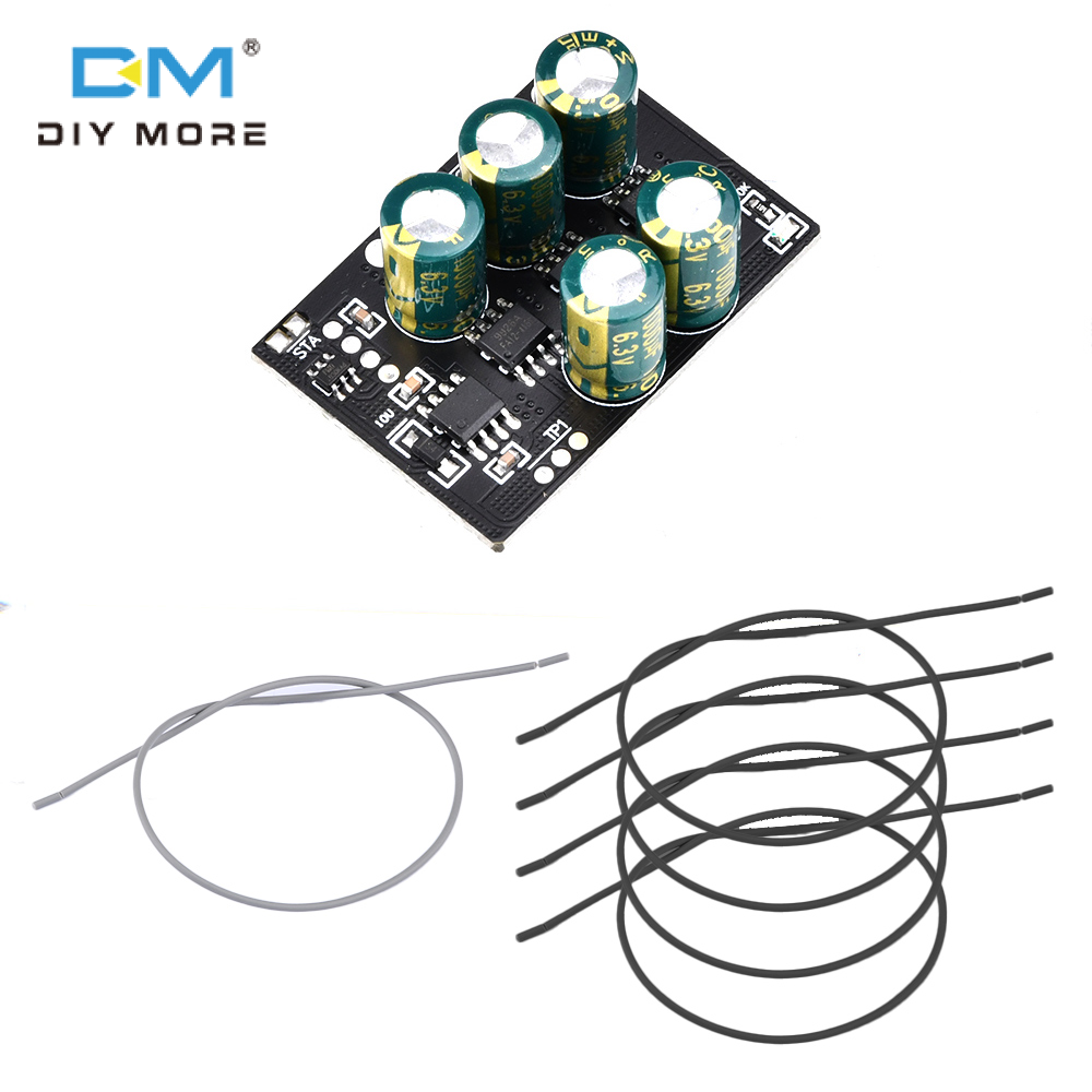diymore Bộ Cân Bằng Cân Bằng Chủ Động 3S 4S 6S 7S 2A Tụ Điện Cân Bằng Pin Chủ Động Lithium Lifepo4 Truyền Năng Lượng