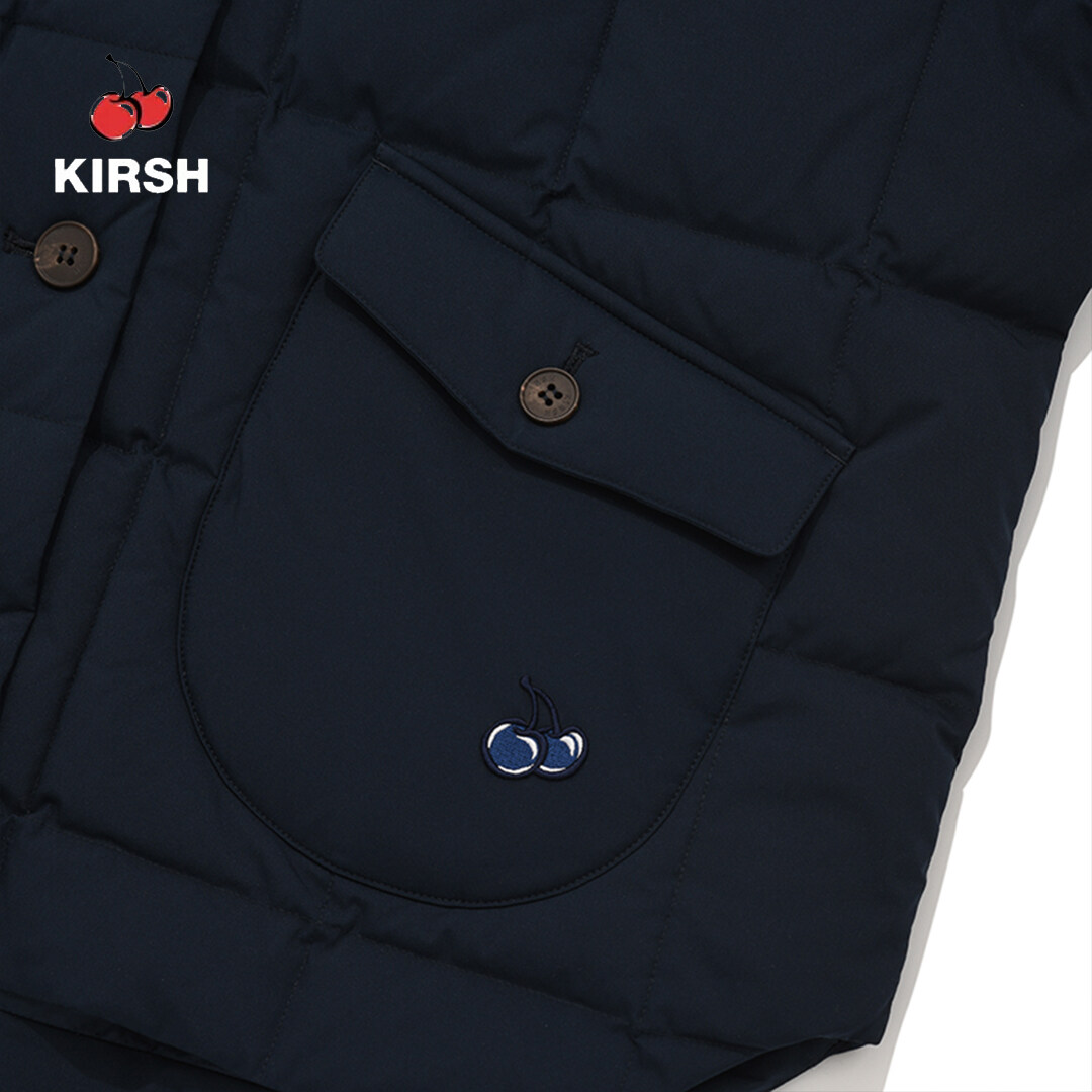 KIRSH] CHERRY BASIC QUILTING HOOD JACKET | 23AW WINTER
