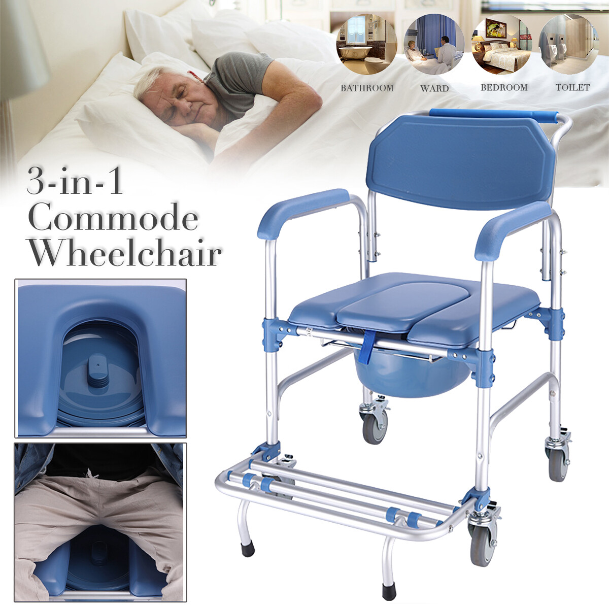 cushioned shower chair