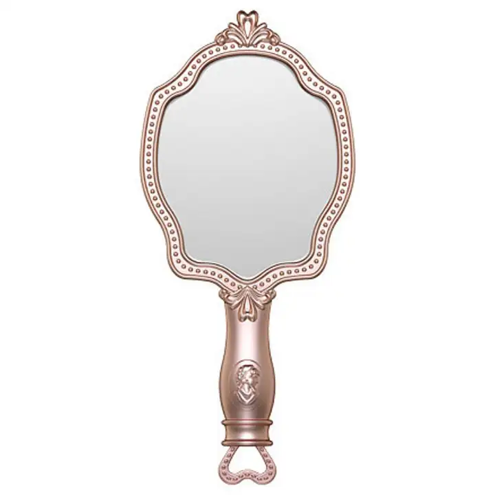 Onlook Hand Mirror With Handle Vintage Personal Vanity Makeup Handheld Compact Travel