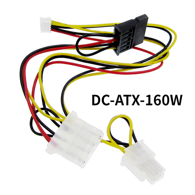 1pcs dc 12v 24pin atx switch psu car auto mini itx atx power supply module dc-atx-160w 160w high power